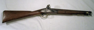 Click to enlarge a very good William IV flintlock Paget carbine